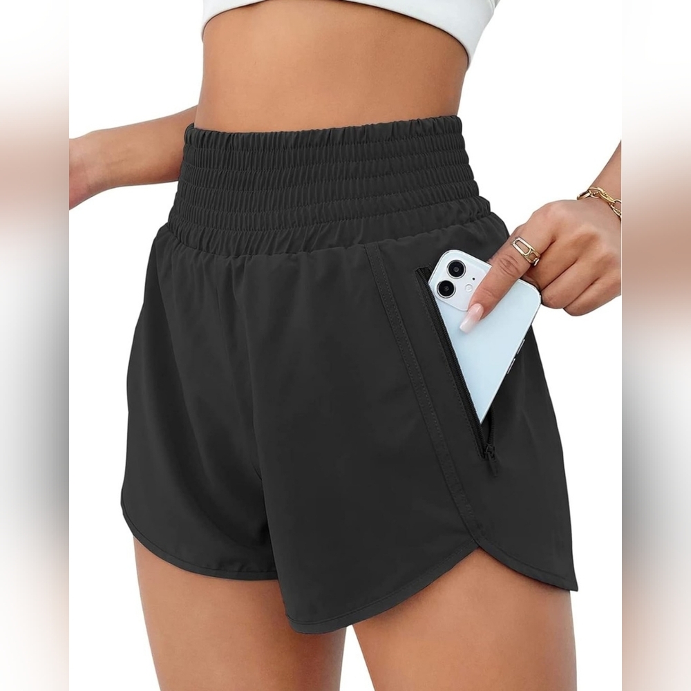 Women's Athletic Shorts High Waisted Running Short